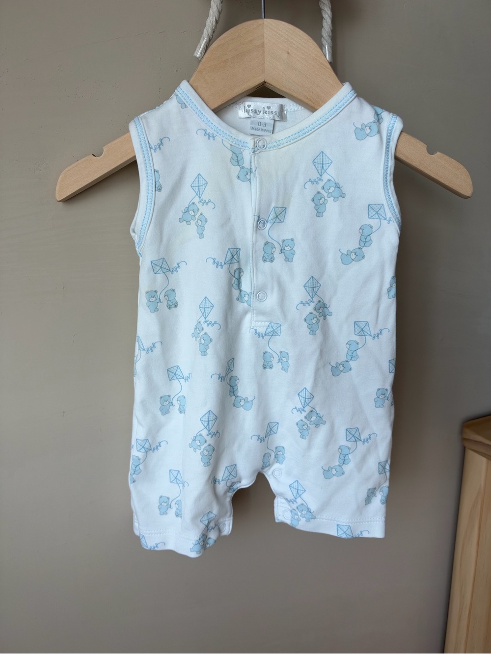 Kissy Kissy Pima cottons Baby One-Piece